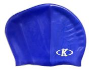 Imagen de Gorra De Natación Knex Sport Para Pelo Largo - Azul - Lisa - No Aplica