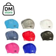 Imagen de Gorra De Natación Knex Sport Para Pelo Largo - Azul - Lisa - No Aplica