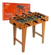 Imagen de Futbolito Mdf Metegol C/ Accesorios Excelente Calidad Naranja