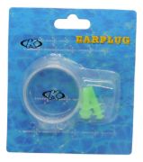 Imagen de Tapones Para Oidos Rigido Natacion Verde Claro