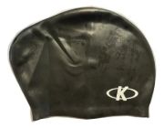 Imagen de Gorra De Natación Knex Sport Para Pelo Largo - Negro - Lisa - No Aplica
