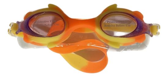 Imagen de Lentes Natacion Para Niños  - Naranja/Amarillo