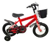 Imagen de Bicicleta De Niño Rodado 12 Con Rueditas Canasto Guardabarro