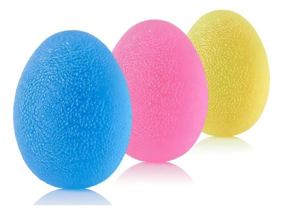 Imagen de Pelotas Antiestrés Rehabilitación Mano 8cm Gel Super Confort 3