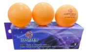 Imagen de Paleta Ping Pong + Funda + Pelotas X3 - Naranja - AN (Anatómico)