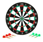 Imagen de Juego De Dardos Tiro Al Blanco Tablero Reversible