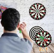 Imagen de Juego De Dardos Tiro Al Blanco Tablero Reversible