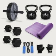 Imagen de Kit Set De Entrenamiento Fitness Ejercicio N1 Negro
