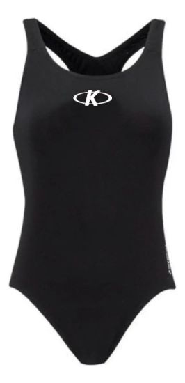 Imagen de Malla Natacion Piscina Lycra Forrada Anti Cloro - Negro - 3XL