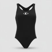 Imagen de Malla Natacion Piscina Lycra Forrada Anti Cloro - Negro - 3XL