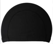 Imagen de Lente Natacion Silicona De Niño + Gorra Piscina Lycra - Negro