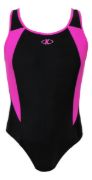 Imagen de Malla Natacion Piscina Lycra Forrada Anti Cloro - Rosa chicle - XXL