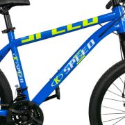 Imagen de Bicicleta Montaña Rodado 26 Freno De Disco 21 Vel - Azul/Verde - M