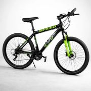 Imagen de Bicicleta Montaña Rodado 26 Freno De Disco 21 Vel - Negro/Verde - M