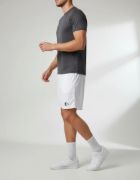 Imagen de Short Entrenamiento Futbol Deportes Excelente Calidad - Blanco - Lisa - 2XS