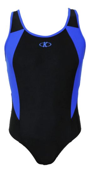 Imagen de Malla Natacion Piscina Lycra Forrada Anti Cloro - Azul - XL