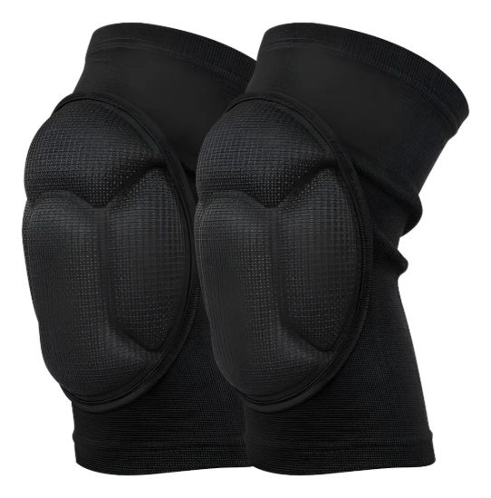 Imagen de Rodillera Acolchonada Reforzada Deportes Multidisciplinas - Negro - S