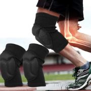 Imagen de Rodillera Acolchonada Reforzada Deportes Multidisciplinas - Negro - S
