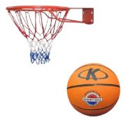 Imagen de Aro Basket Medida Oficial + Pelota Basket Goma N7