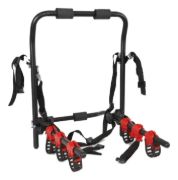Imagen de Porta Bicicleta Rack Para Auto Transporta Hasta 3 Bicicletas Rojo