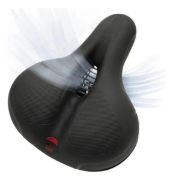 Imagen de Asiento Super Acolchonado Bicicleta Negro 24 Cm 20 Cm