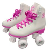 Imagen de Patin Artistico Pvc Bota + Bolso Porta Patin - Rosa - 38 - 25 mm