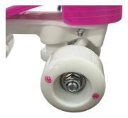 Imagen de Patin Artistico Pvc Bota + Bolso Porta Patin - Rosa - 39 - 25 mm
