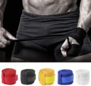 Imagen de Venda Boxeo Con Velcro 4.5mts - Rojo