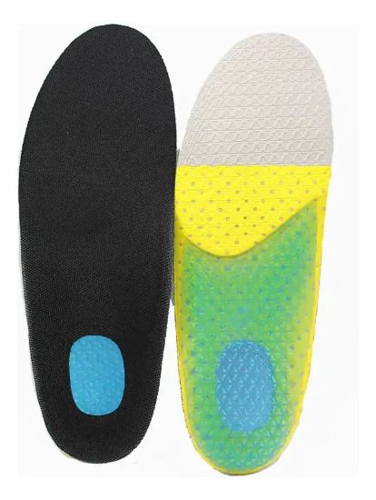 Imagen de Plantilla Deportiva Silicona Con Arco Recortable 39-46 Negro