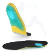 Imagen de Plantilla Deportiva Silicona Con Arco Recortable 39-46 Negro