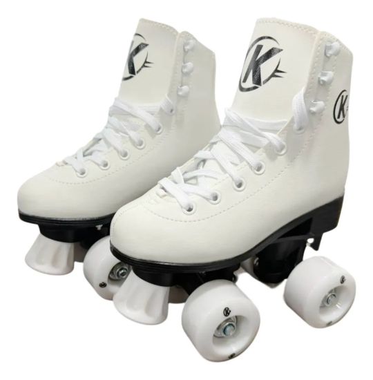 Imagen de Patin Artistico Pvc Bota + Bolso Porta Patin - Negro - 30 - 25 mm