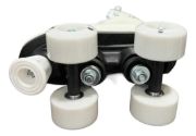 Imagen de Patin Artistico Pvc Bota + Bolso Porta Patin - Negro - 30 - 25 mm