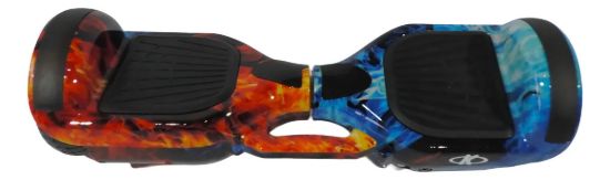 Imagen de Patineta Electrica Hoverboard Balance Bluetooth - naranja/azul