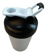 Imagen de Vaso Shaker Mezclador Gym Entrenamiento 500 Ml - Negro