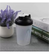 Imagen de Vaso Shaker Mezclador Gym Entrenamiento 500 Ml - Negro