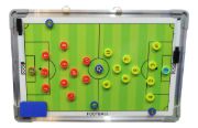 Imagen de Tabla Dt Futbol Marco Aluminio 40*60 Fichas Magnéticas Verde