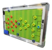 Imagen de Tabla Dt Futbol Marco Aluminio 40*60 Fichas Magnéticas Verde