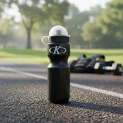 Imagen de Caramañola Plastica Deportes 650 Ml - Negro