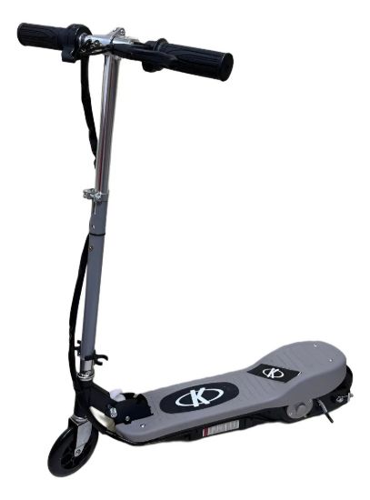 Imagen de Monopatín Scooter Eléctrico Niños Plegable A Batería - Gris