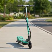 Imagen de Monopatín Scooter Eléctrico Niños Plegable A Batería - Verde claro