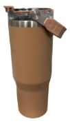 Imagen de Vaso Térmico 900 Ml Con Agarre - Marrón - Lisa
