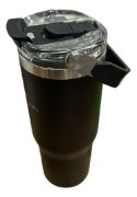 Imagen de Vaso Térmico 900 Ml Con Agarre - Negro - Lisa