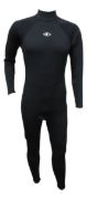 Imagen de Traje Neopreno Largo Unisex Surf Natación 3mm - Negro - 3 mm - M