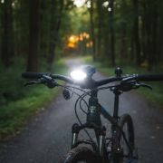 Imagen de Luz Frontal Bicicleta Led - Bocina - Usb - Azul