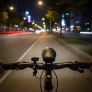 Imagen de Luz Frontal Bicicleta Led - Bocina - Usb - Azul