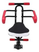 Imagen de Silla De Niño Para Bicicleta Delantera Con Baranda Rojo
