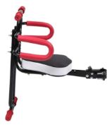 Imagen de Silla De Niño Para Bicicleta Delantera Con Baranda Rojo