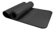 Imagen de Colchoneta Yoga Mat Pilates Nbr 1 Cm Entrenamiento - Negro