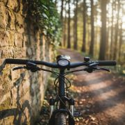 Imagen de Luz Frontal Bicicleta Led - Bocina - Usb - Rojo