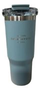 Imagen de Vaso Térmico 900 Ml Con Agarre - Celeste - Lisa